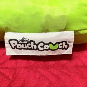 POUCH COUCH GREEN PERFECT HAVE AN ADULT SIZE COUCH IN SECONDS FUN PERFECT CAMP